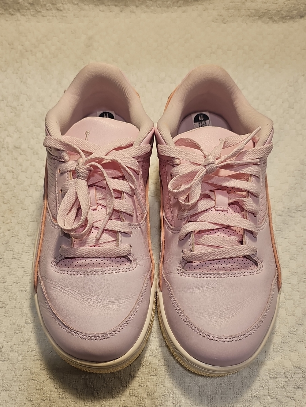 Jordan Women's Light Pink Low-Top Athletic Sneakers